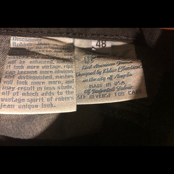 Authentic Big Men Robin Jeans Size 48-through 52 - Picture 6 of 6